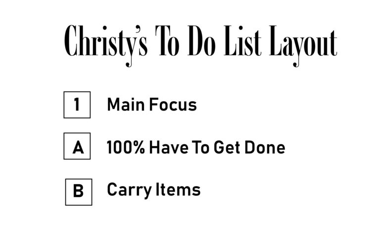 to do list plan